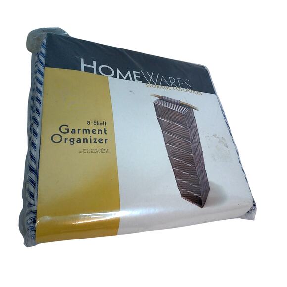 Vintage Homewares 8 Shelf Garment Organizer New - Picture 5 of 6